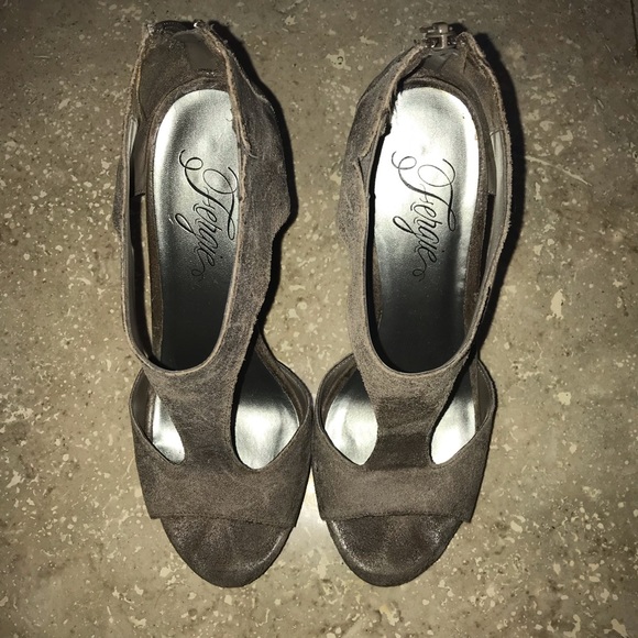 Fergie Kitana-Tan Heels. Leather. size 9 like new - Picture 9 of 10